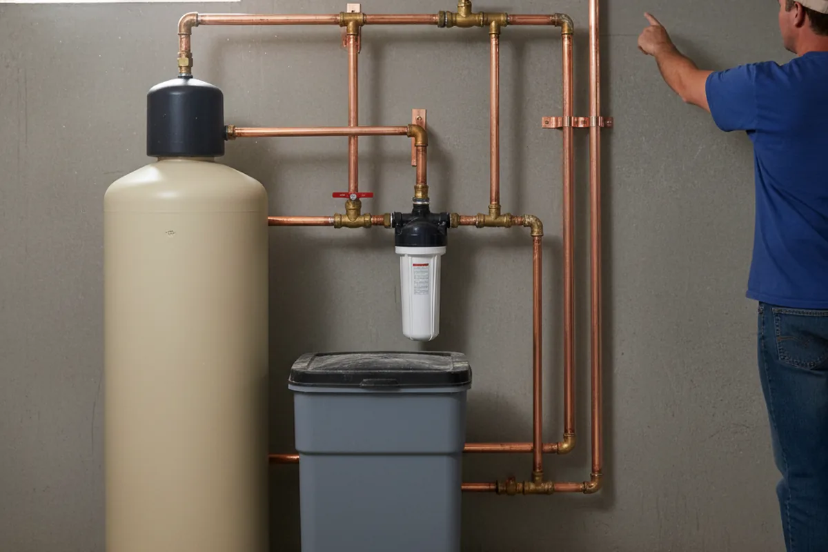 Whole-house water treatment system installed in Polacca
